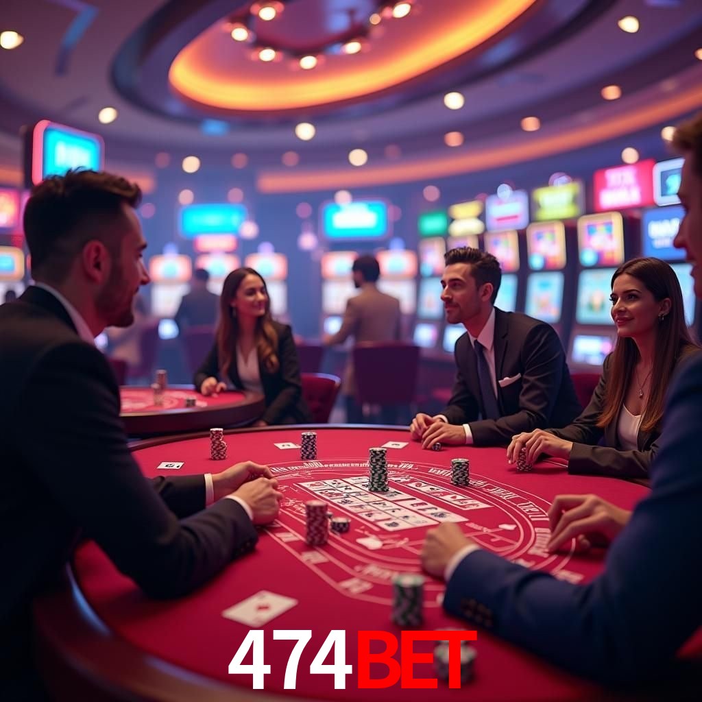 A Experiência Imersiva dos Cassinos Ao Vivo no 474bet
